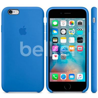 Чехол для iPhone 6/6s Apple Silicone Case Синий смотреть фото | belker.com.ua