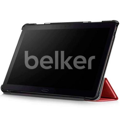 Чехол для Lenovo Tab 5 10.1 P10 x705 Moko кожаный Красный смотреть фото | belker.com.ua