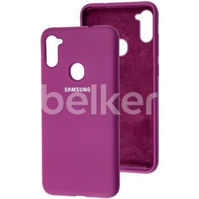Чехол для Samsung Galaxy M11 (M115) Silicone Case Серый смотреть фото | belker.com.ua