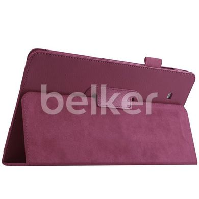 Чехол для Samsung Galaxy Tab E 9.6 T560, T561 TTX Кожаный Фиолетовый смотреть фото | belker.com.ua