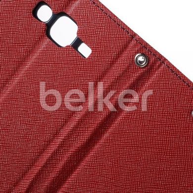 Чехол книжка для Samsung Galaxy J5 2015 J500 Goospery Красный смотреть фото | belker.com.ua