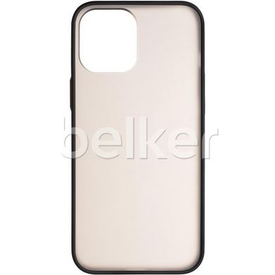 Противоударный чехол для iPhone 12 Pro Max LikGus Черный смотреть фото | belker.com.ua