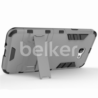 Противоударный чехол для Samsung Galaxy J5 Prime G570 Honor Hard Defence Тёмно-серый смотреть фото | belker.com.ua