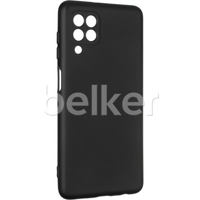 Противоударный чехол для Samsung Galaxy M22 (M225) Full soft case Черный