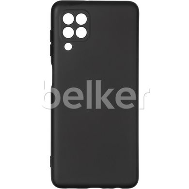 Противоударный чехол для Samsung Galaxy M22 (M225) Full soft case Черный