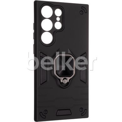 Противоударный чехол Samsung Galaxy S23 Ultra (S918) Gelius Hard Defence PC Series Черный смотреть фото | belker.com.ua