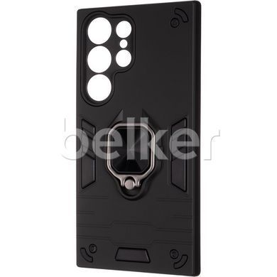 Противоударный чехол Samsung Galaxy S23 Ultra (S918) Gelius Hard Defence PC Series Черный смотреть фото | belker.com.ua
