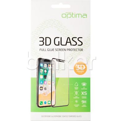 Защитное стекло для iPhone 13 Optima 5D Full Edge Glass Черное