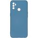 Чехол для Oppo A53 Full soft case Черный Синий в магазине belker.com.ua