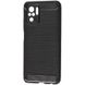 Противоударный чехол для Xiaomi Redmi Note 10 Ultimate carbon case Черный в магазине belker.com.ua