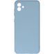 Противоударный чехол для Samsung Galaxy A04e (A042) Full soft case Голубой смотреть фото | belker.com.ua