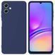 Противоударный чехол для Samsung Galaxy A08 (A085) Full soft case Синий