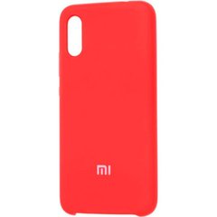 Оригинальный чехол для Xiaomi Redmi 7a Silicone Case Красный смотреть фото | belker.com.ua