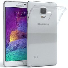 Силиконовый чехол для Samsung Galaxy Note 4 N910 Remax незаметный Прозрачный смотреть фото | belker.com.ua