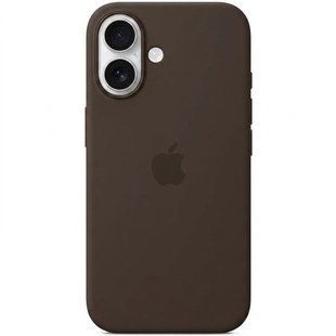 Чехол для iPhone 16 Silicone Case (replica) Коричневый