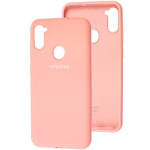 Чехол для Samsung Galaxy M11 (M115) Silicone Case Пудра смотреть фото | belker.com.ua