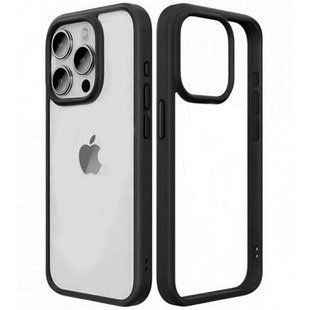 Чехол на iPhone 16 Pro Rock Guard Clear Черный