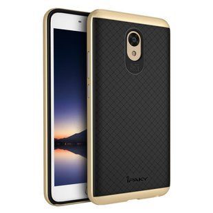 Противоударный чехол для Meizu M5 iPaky Золотой смотреть фото | belker.com.ua