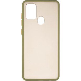 Противоударный чехол для Samsung Galaxy A21s (A217) LikGus Хаки смотреть фото | belker.com.ua