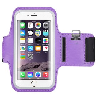 Спортивный чехол на руку для iPhone 8 Plus/7 Plus/6s Plus/6 Plus/Xr/Xs Belkin ArmBand Фиолетовый