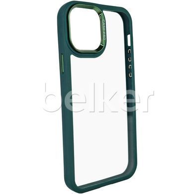 Чехол для iPhone 15 Pro Max Casepro Metall bezel Зелёный смотреть фото | belker.com.ua