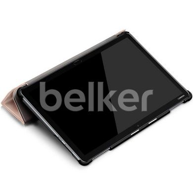 Чехол для Huawei MediaPad M5 Lite 10.1 Moko кожаный Золотой смотреть фото | belker.com.ua