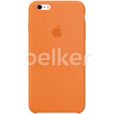 Чехол для iPhone 6/6s Apple Silicone Case Оранжевый смотреть фото | belker.com.ua
