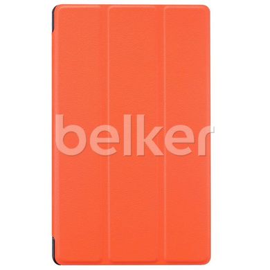 Чехол для Lenovo Tab 3 7.0 710 Moko кожаный Оранжевый смотреть фото | belker.com.ua