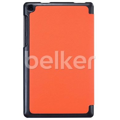 Чехол для Lenovo Tab 3 7.0 710 Moko кожаный Оранжевый смотреть фото | belker.com.ua