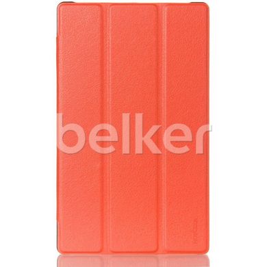 Чехол для Lenovo Tab 3 8.0 850 Moko кожаный Оранжевый смотреть фото | belker.com.ua