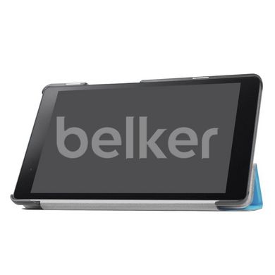 Чехол для Lenovo Tab 3 Plus 8.0 8703X Moko кожаный Бирюзовый смотреть фото | belker.com.ua