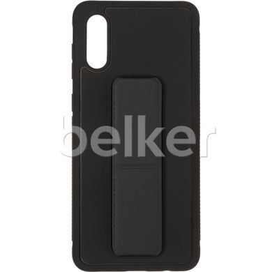 Чехол для Samsung Galaxy A02 (A022) Tourmaline Case с подставкой Черный смотреть фото | belker.com.ua