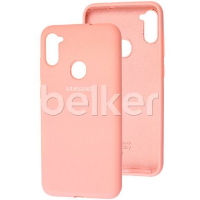 Чехол для Samsung Galaxy M11 (M115) Silicone Case Пудра смотреть фото | belker.com.ua