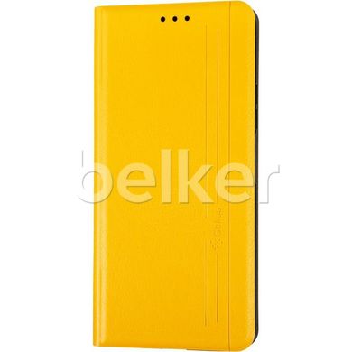 Чехол книжка для Huawei P Smart 2021 Book Cover Leather Gelius Жёлтый смотреть фото | belker.com.ua