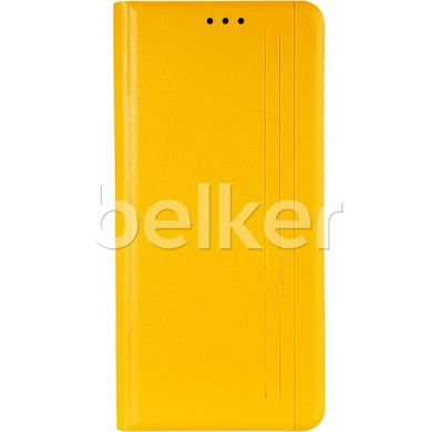 Чехол книжка для Huawei P Smart 2021 Book Cover Leather Gelius Жёлтый смотреть фото | belker.com.ua