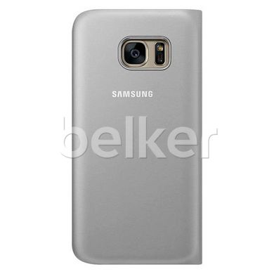 Чехол книжка для Samsung Galaxy S7 G930 Flip Wallet Cover Копия Белый смотреть фото | belker.com.ua