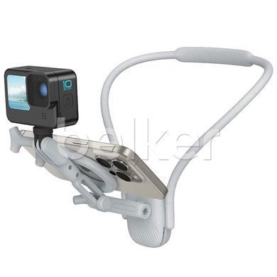 Держатель для iPhone на шею с MagSafe Yesido Neck Mount Magnetic C332 Серый смотреть фото | belker.com.ua