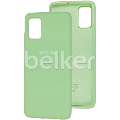 Оригинальный чехол для Samsung Galaxy A51 (A515) Soft Case Салатовый смотреть фото | belker.com.ua
