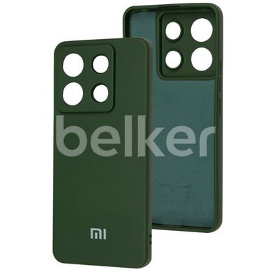 Оригинальный чехол для Xiaomi Redmi Note 13 Pro 5G Soft Case Зеленый