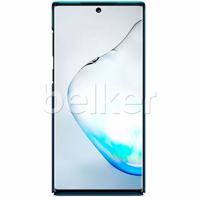 Пластиковый чехол для Samsung Galaxy Note 10 N970 Nillkin Frosted Shield Синий смотреть фото | belker.com.ua