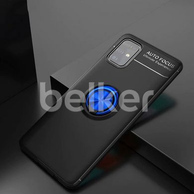 Противоударный чехол для Samsung Galaxy A32 Deen Magnetic Ring case Синий смотреть фото | belker.com.ua