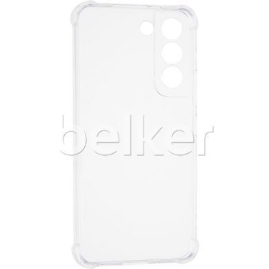 Противоударный силиконовый чехол Samsung Galaxy S22 Ultra (S908) Gelius Proof Прозрачный