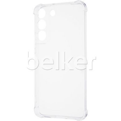 Противоударный силиконовый чехол Samsung Galaxy S22 Ultra (S908) Gelius Proof Прозрачный