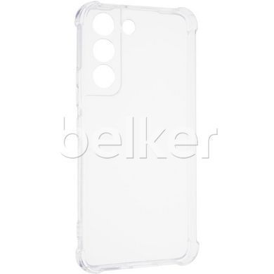 Противоударный силиконовый чехол Samsung Galaxy S22 Ultra (S908) Gelius Proof Прозрачный