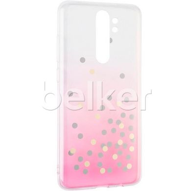 Силиконовый чехол для Samsung Galaxy A51 (A515) Crystal Shine case Розовый смотреть фото | belker.com.ua