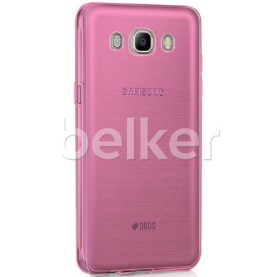 Силиконовый чехол для Samsung Galaxy J5 2016 J510 Remax незаметный  Розовый смотреть фото | belker.com.ua