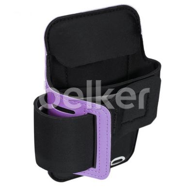 Спортивный чехол на руку для iPhone 8 Plus/7 Plus/6s Plus/6 Plus/Xr/Xs Belkin ArmBand Фиолетовый
