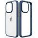 Чехол iPhone 15 Rock Guard Clear Синий смотреть фото | belker.com.ua