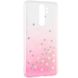 Силиконовый чехол для Samsung Galaxy A51 (A515) Crystal Shine case Розовый смотреть фото | belker.com.ua
