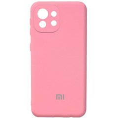 Оригинальный чехол для Xiaomi Mi 11 Lite Soft case Розовый